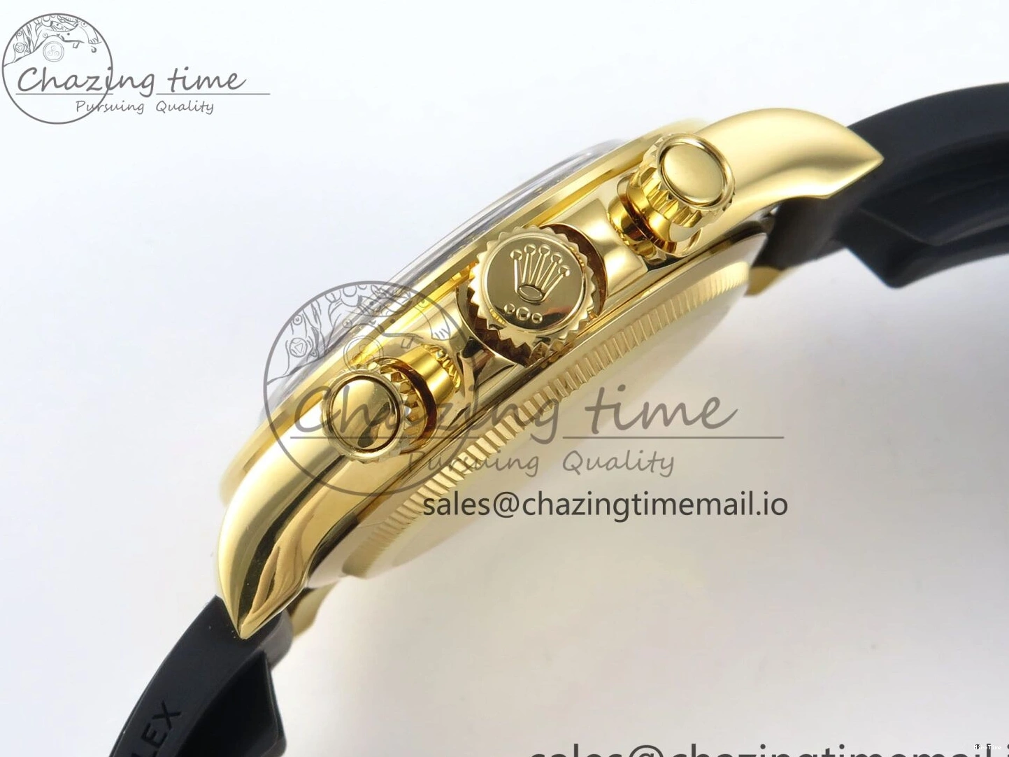 MiroTime 0208 Daytona 126518 QF 1:1 Best Edition Black YG Dial on Oysterflex Strap SH4131 V Functional 283